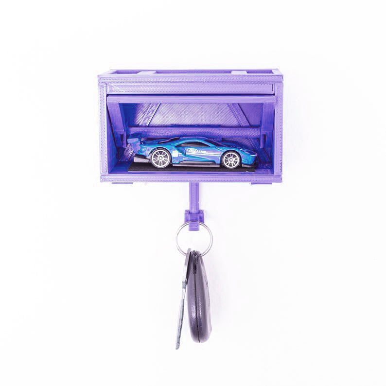 Hot wheels Plastic Die-Cast Cars Wall-Mounted Key Holder (Car Not Included)