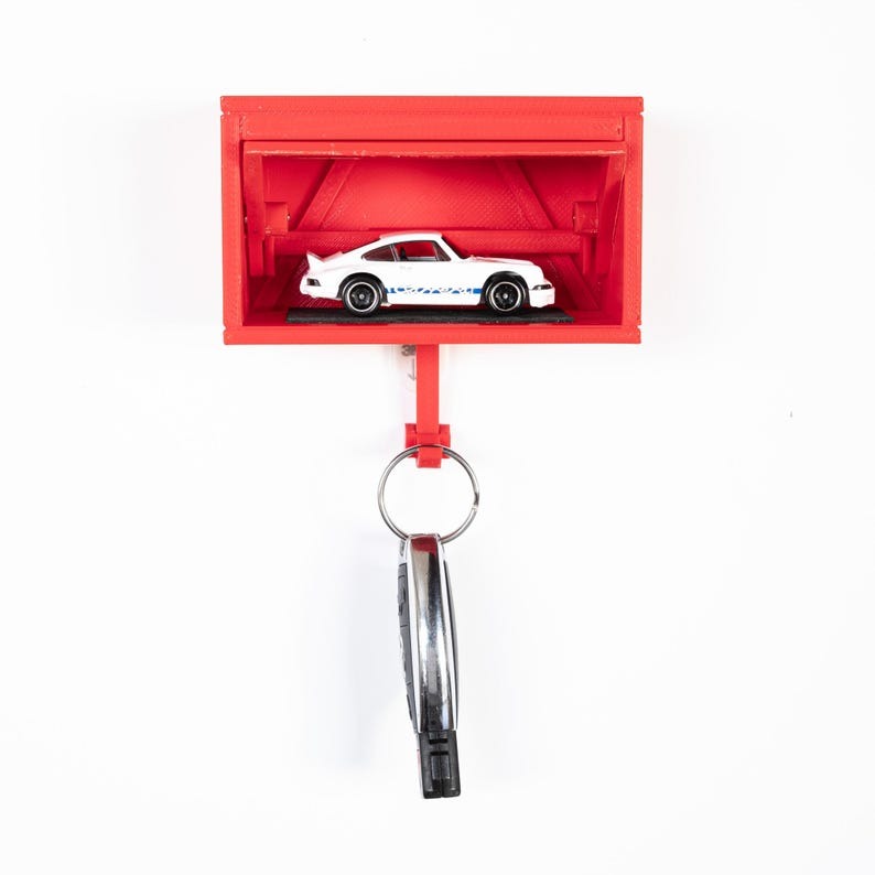 Hot wheels Plastic Die-Cast Cars Wall-Mounted Key Holder (Car Not Included)